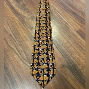 Scooby Doo Cartoon Network vintage 1999 navy necktie